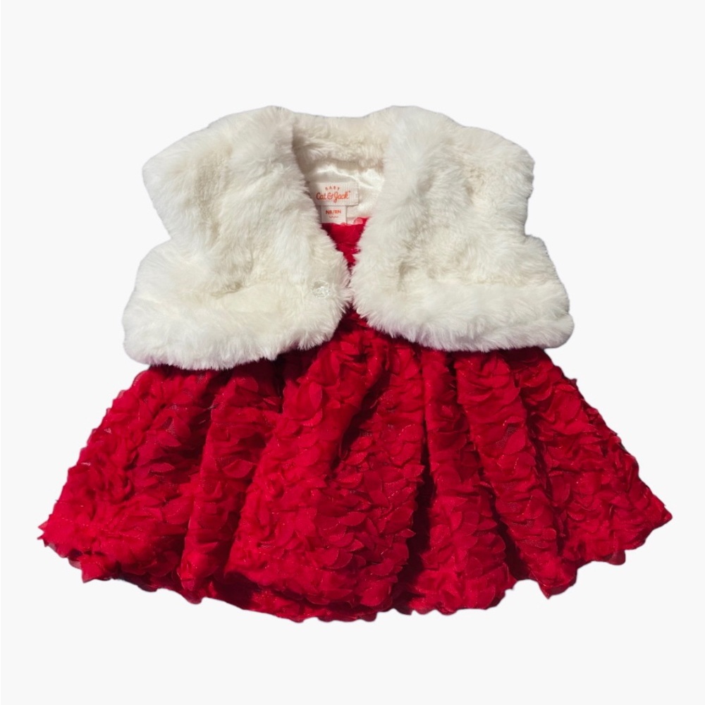 New Born Christmas Dress - Picture 2 of 7
